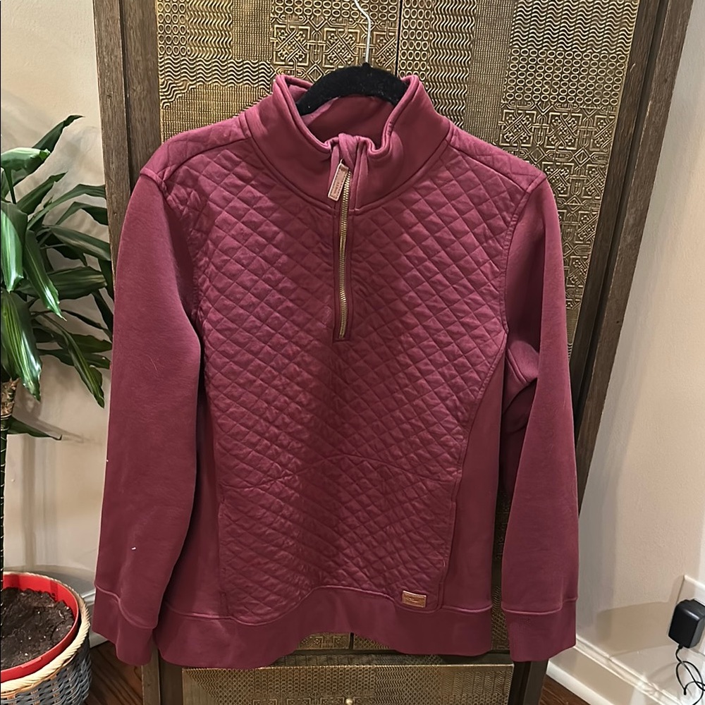 L.L. Bean Quilted Pullover